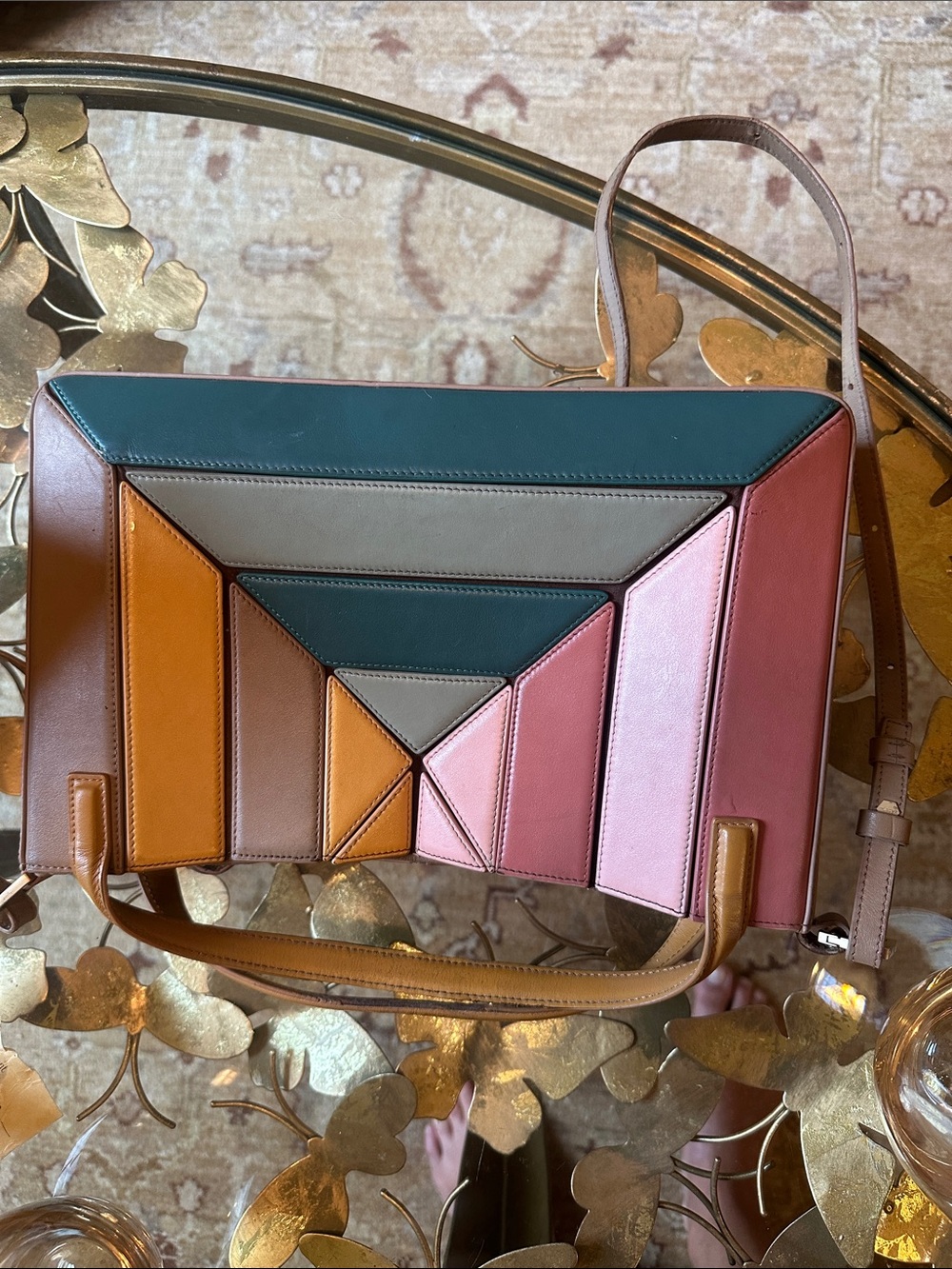 Mlouye- Sera Tote - full size - Rare Macaron colorway - Picture 3 of 8